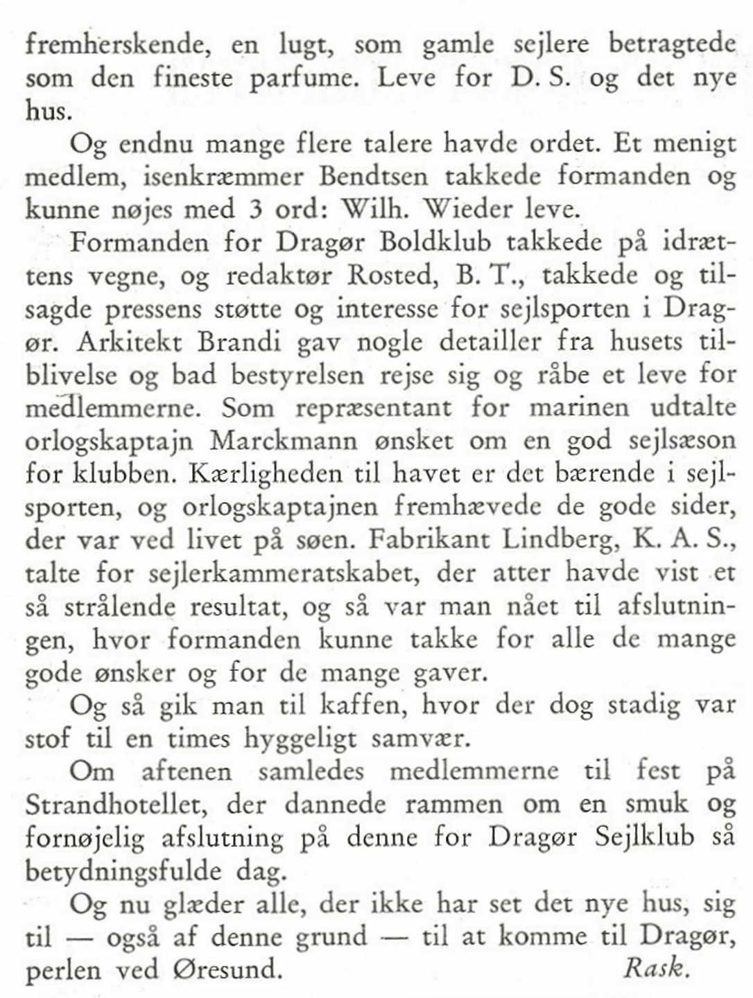 1950 Dragør Sejlklub