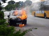 Fotoserie: Bilbrand i Vedbk
