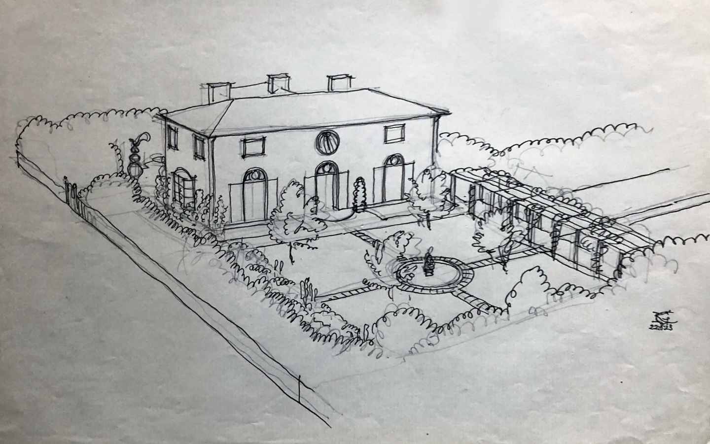 Villa Thyranna, Dragr