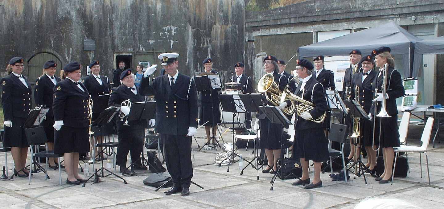 Kongelundsfortet - Kvindelige Marinerers Musikkorps - 20. august 2016