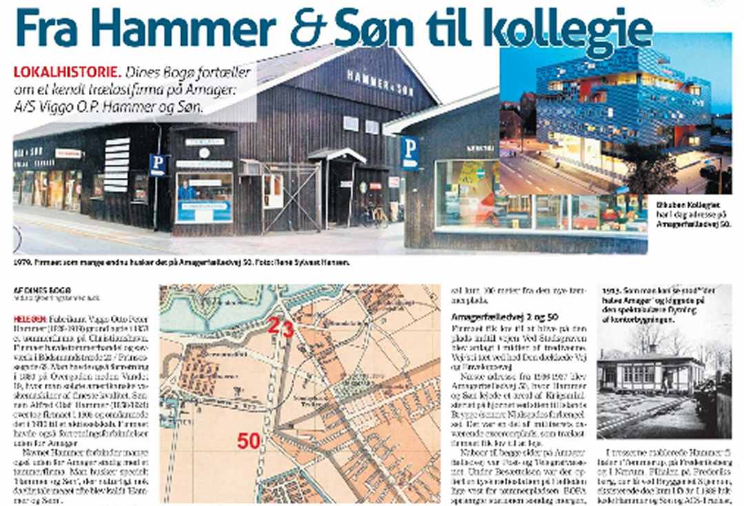 Tmmerfirmaet Hammer og Sn, Amager