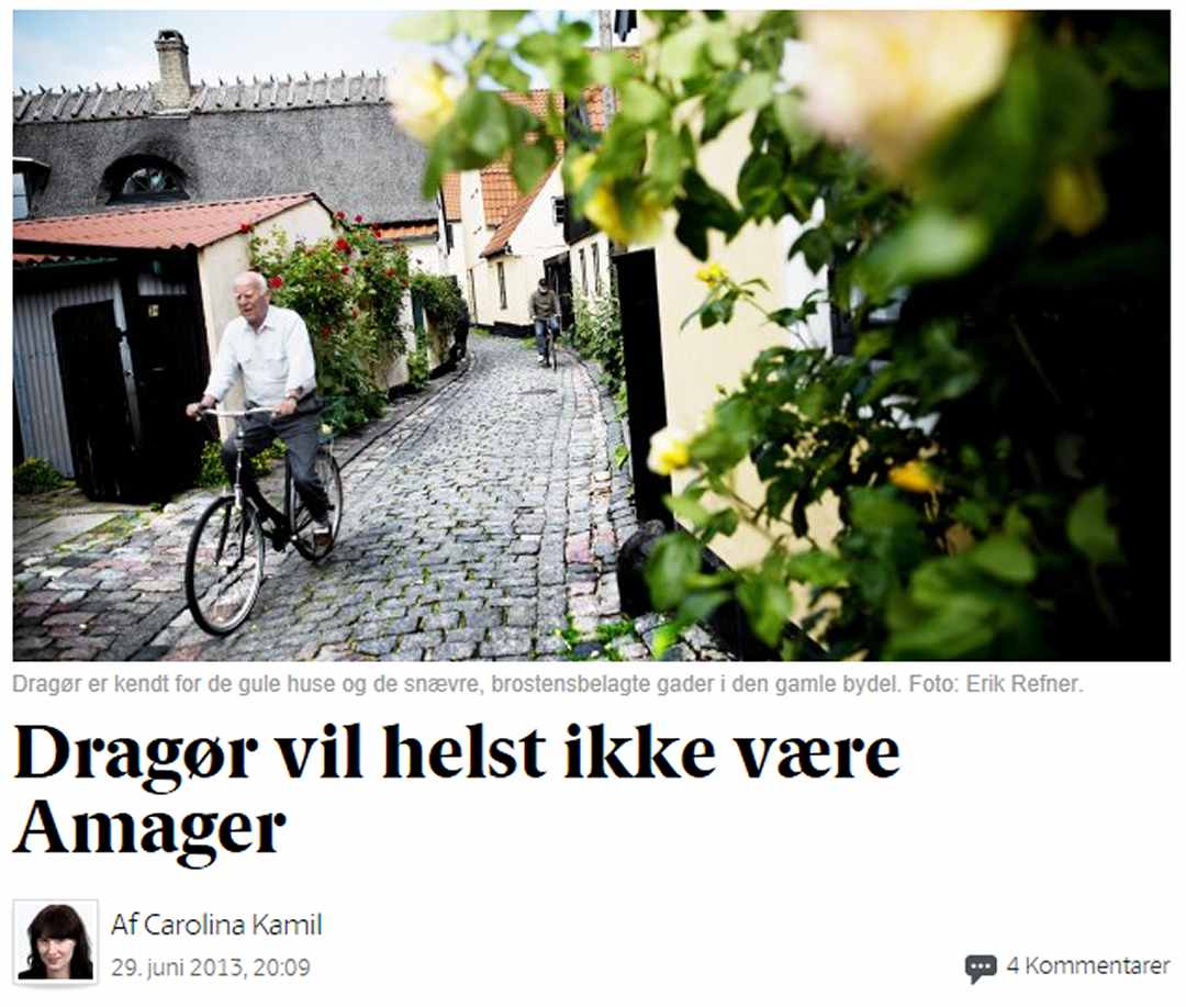 Artikel i Berlingske om Dragr