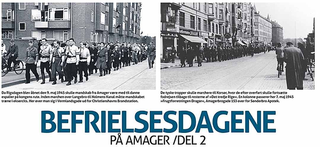 Befrielsesdagene - Amager Bladet - Dines Bog