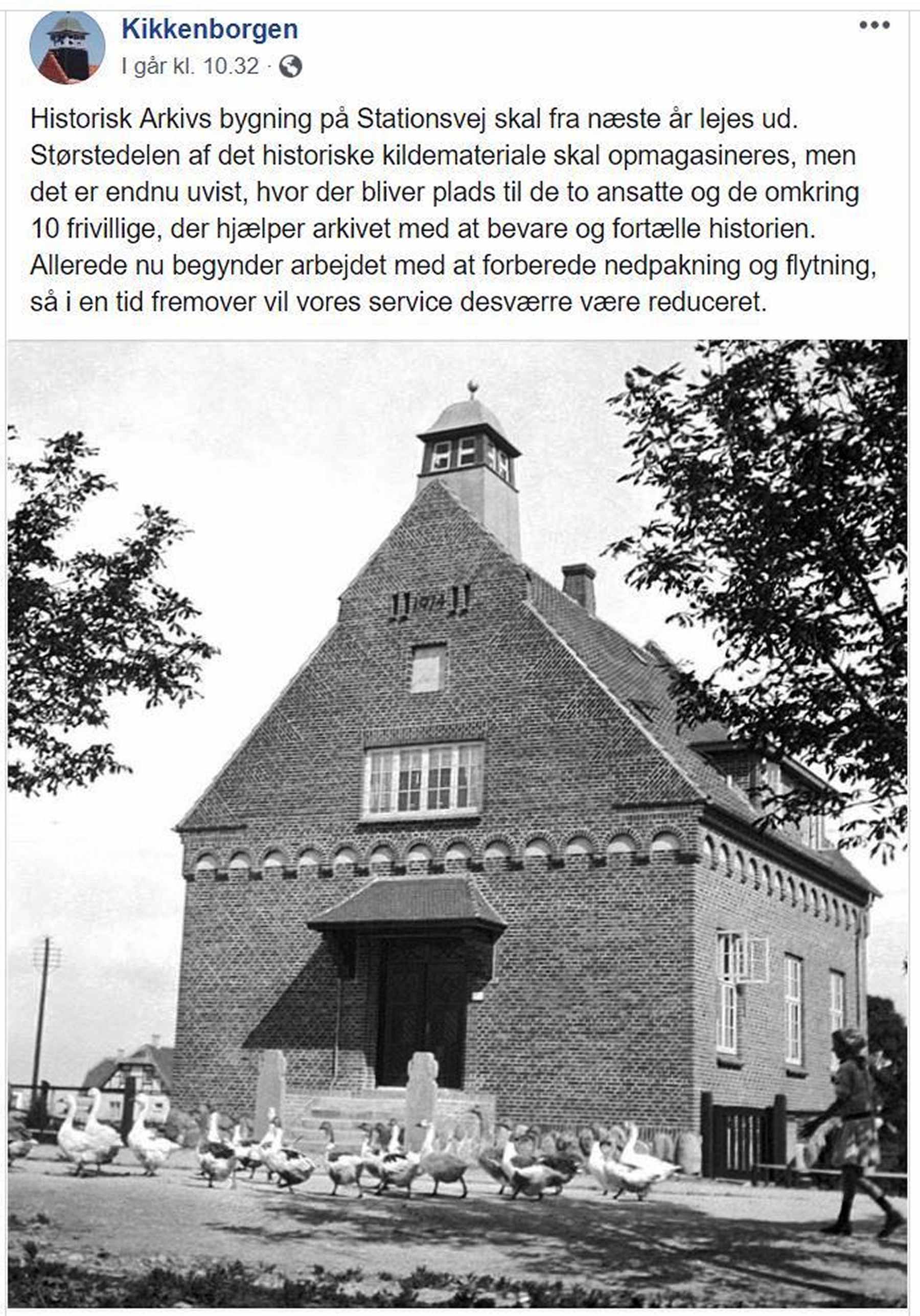 Det gamle Rådhus på Stationsvej 5 - Dines Bogø
